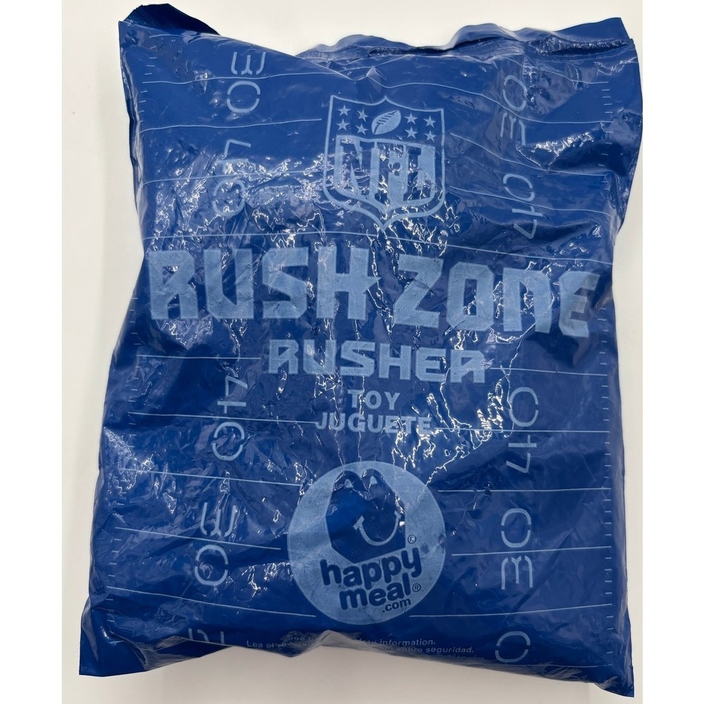 2013 NFL Rush Zone Rusher McDonald's Happy Meal BLIND BAG Sealed